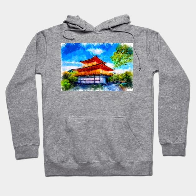 Japanese Shrine / Most Beautiful Places on Earth Hoodie by Naumovski